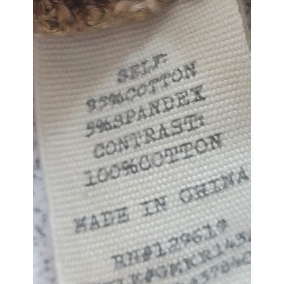 By Bke Brown Gold Draped Open Front Knit Cardigan One Size Crochet Shoulder Boho - Picture 6 of 6